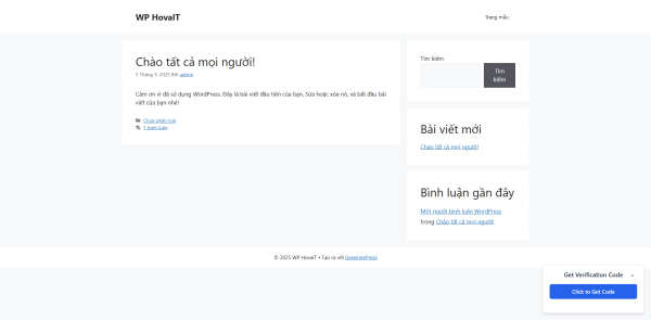 hovait adlinkfly getcode Hova Verification Code Integration System between WordPress and AdLinkFly
